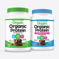 Orgain Organic Protein + Superfoods Powder and Orgain Organic Vegan Protein Powder Bundle (2.02 Lb + 2.03 Lb)