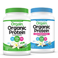 Orgain Organic Vegan & Organic Protein + Superfoods Powders, Vanilla Bean Flavors - Plant Based Protein, Gluten Free