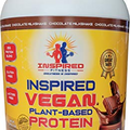 Inspired Vegan Chocolate Plant-Based Protein, 2lb, 24G Protein