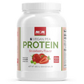 MCM Nutrition – Vegan Protein Powder (Strawberry Flavor) - Non-Dairy & Non-Gluten Plant Based Protein Powder – Delicious, Vegan Protein Shake with Pea Protein (1.8 LB) – (20 Servings)