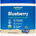Nutricost Organic Blueberry Powder 8oz (227 Grams) - Pure, Gluten Free, Non-GMO