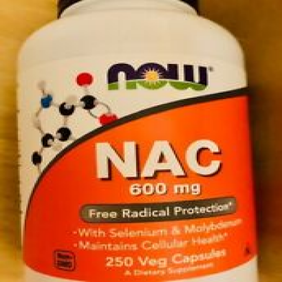 Now Foods NAC N-Acetyl Cysteine 600mg 250 cap  Exp 09/2026