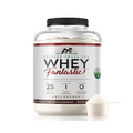 Whey Fantastic Unflavored - 100% Natural Grass Fed Whey Protein Powder - Unique 3-Whey Blend of Whey Isolate, Concentrate & Hydrolysate Provides 25g of Protein per Serving - 5lb - 75 Servings