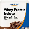Nutricost Whey Protein Isolate (Mocha) 5 LBS - Non GMO, Gluten Free