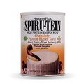 Natures Plus SPIRU-TEIN Shake - Chocolate Peanut Butter - 2.3 lbs, Spirulina Protein Powder - Plant Based Meal Replacement, Vitamins & Minerals for Energy - Vegetarian, Gluten-Free - 34 Servings