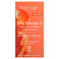 Reserveage Beauty, Tres Beauty 3 with Biotin & Hyaluronic Acid, 90 Capsules
