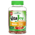 21st Century, VitaJoy Biotin Gummies, Strawberry Flavor, 5,000 mcg, 120 Vegetarian Gummies (2,500 mcg per Gummy)