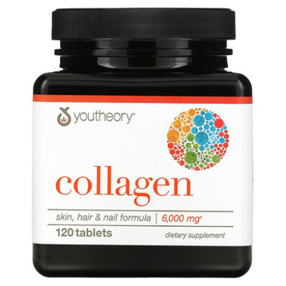 Youtheory, Collagen, 6,000 mg, 120 Tablets (1,000 mg per Tablet)