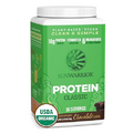Brown Rice Protein Powder with Bcaa & Amino Acids Raw Rice Protein Shake Gluten Free Low Carb Dairy Free | Plant Based Classic Sprouted Brown Rice Protein Powder Chocolate 750g by Sunwarrior