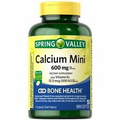 Spring Valley Calcium plus Vitamin D3, 150 Mini Softgels