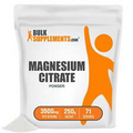 Magnesium Citrate Powder, 3500mg - Bone, Bowel, & Muscle Support 250G - 71 Serv
