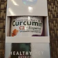 Healthy Hey Nutrition Curcumin 95% C3 + Bioperine 1300mg 60ct Sealed NIB