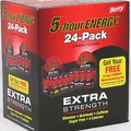 5 Hour Energy Shot Extra Strength Berry Flavor 24 CT 1.93oz Sugar Free Five Hr