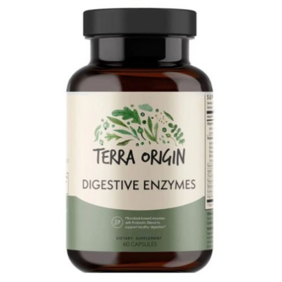 Digestive Enzyme 60 Caps by Terra Origin
