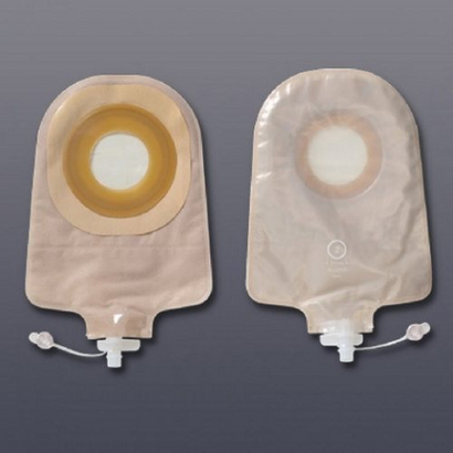 Urostomy Pouch Premier One-Piece System 9 Inch Length 1-3/4 Inch Stoma Drainable Pre-Cut Transparent 5 Count by Hollister