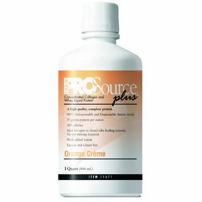 Protein Supplement ProSource Plus Orange CrÃ¨me Flavor 32 oz. Bottle Ready to Use 1 Each by Medtrition