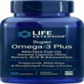 Life Extension Super Omega-3 Plus EPA/DHA Fish Oil, Krill & Astaxanthin 120sg