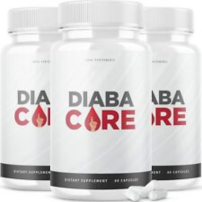 Diabacore for Blood Sugar Support Supplement Diaba Core Pills 180 Caps (3 Pack)