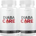 Diabacore for Blood Sugar Support Supplement Diaba Core Pills 120 Caps (2 Pack)