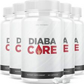 Diabacore for Blood Sugar Support Supplement Diaba Core Pills 300 Caps (5 Pack)