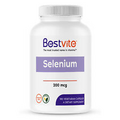 Selenium 200mcg (180 Vegetarian Capsules) - Non-GMO - Gluten Free