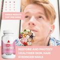Pure Biotin 10000 mcg Vitamin B7, Hair Growth, Strong Nails, Healthy Skin