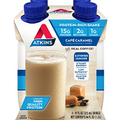 Atkins Gluten Free Protein-Rich Shake, Café Caramel, 4 Count