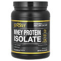 California Gold Nutrition Sport, Whey Protein Isolate, Unflavored, 1 lb (454 g)