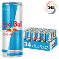 Full Case 24x Cans Red Bull Sugar Free Energy Drink | 8.4oz | Fast Shipping!