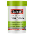 Swisse Ultiboost Liver Detox Support Liver Health & Help Indigestion 120 Tablets