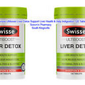 2 x Swisse Ultiboost Liver Detox For Liver Health & Help Indigestion 120 Tablets