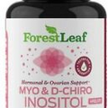 Inositol Myo-Inositol 2000mg & D-Chiro Inositol Folate 120 Caps Forest Leaf