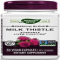 Natures Way Milk Thistle Veg Capsules 60 -  for for Liver Support
