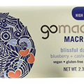 GOMACRO Organic Blueberry Cashew Butter Bar ,2.3 OZ(pack of 12)