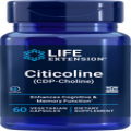 Citicoline 250mg 60 Caps Life Extension Non GMO - CDP Choline