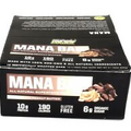 Ryno Power Mana Bar Superfood Protein Bar, 12/Box, Chocolate/Peanut