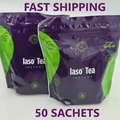 INSTANT IASO TEA - 50 SACHETS - Detox Cleansing for Weight Loss - Fast Shipping