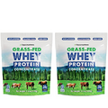 Opportuniteas Grass Fed Whey Protein Powder Concentrate - Unflavored & Unsweetened - Pure Protein Supplement for Drink, Smoothie, Shake, Cooking & Baking - Non GMO, Hormone Free & Gluten Free - 5 lb