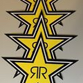 (4) Rockstar Energy Drink Promotional Star Stickers