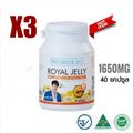 3 Nubolic Royal Jelly 10HDA Help Sleep Nourish Look Younger Healthy Skin 1500mg