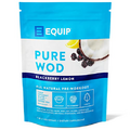 Equip Foods PureWOD All Natural Pre-Workout Powder - 200mg Green Tea Caffeine, BCAA, Creatine Monohydrate, L Carnitine - Naturally Boosts Your Workouts - 1 Pound, BlackBerry Lemon