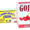 Tea CHUPA Panza, Ginger, Pineapple, Flax & Cinnamon 30  Bags + 30 Caps GOJI TRIM