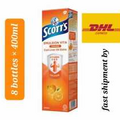 8 Bottles x 400ml Scott's Emulsion Cod Liver Oil Orange Flavor -shipment by DHL