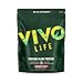 Vivo life Perform - Vegan Protein Blend with BCAA | Gluten & Soy Free Protein Shake Large Strawberry & Vanilla (2.17 Pound (Pack of 1))
