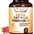 natures nutrition keto diet pills with raspberry ketones 1200 mg 60 capsules