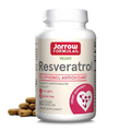 Jarrow Formulas Resveratrol 100 mg, Dietary Supplement, Antioxidant Support for Cardiovascular Function, 60 Veggie Capsules, 60 Day Supply
