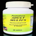 Adult Multi-vitamins, multivitamins, Made in USA - 60 to 300 tablets
