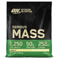 Optimum Nutrition Serious Mass Weight Gainer Protein Powder, Vitamin C and Zinc for Immune Support, Vanilla, 12 Pound (Packaging May Vary)