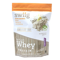 swiig Lo-Carb Whey Protein Powder, Madagascar Vanilla, Isolate, No Artificial Flavors, Colors or Sweeteners, No Fillers, 2.2 Pound Bag
