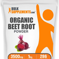 BULKSUPPLEMENTS.COM Organic Beet Root Powder - Beet Juice Organic - Beet Powd...